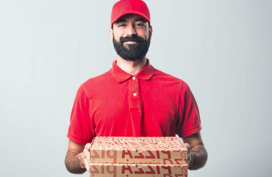 food delivery man position